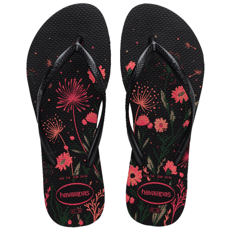 Ojotas Mujer Havaianas Slim Organic Floral