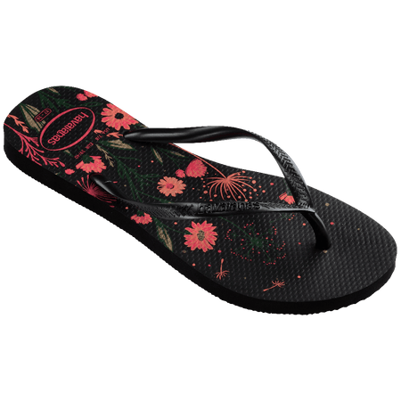 Ojotas Mujer Havaianas Slim Organic Floral