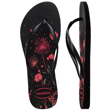 Ojotas Mujer Havaianas Slim Organic Floral