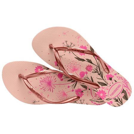 Ojotas Mujer Havaianas Slim Organic Floral