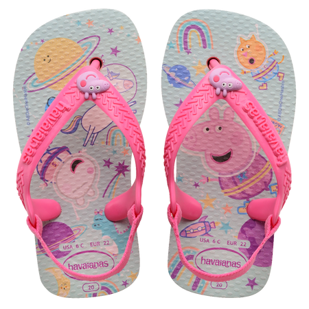 Sandalias Bebé Havaianas Slim Peppa Pig