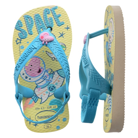Sandalias Bebé Havaianas Slim Peppa Pig