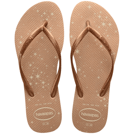 Ojotas Mujer Havaianas Slim Glitter Gloss