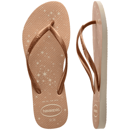 Ojotas Mujer Havaianas Slim Glitter Gloss