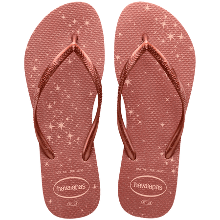 Ojotas Mujer Havaianas Slim Glitter Gloss