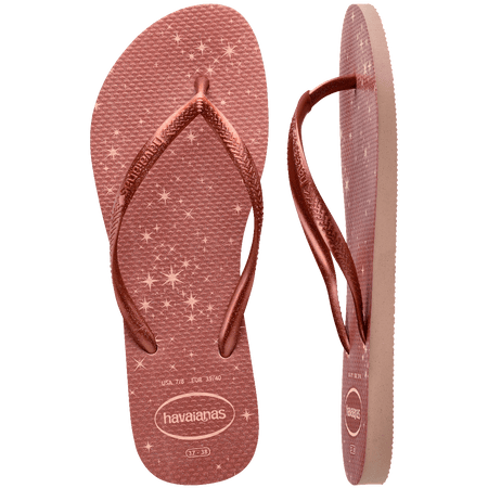 Ojotas Mujer Havaianas Slim Glitter Gloss