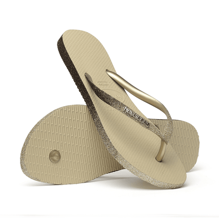 Ojotas Mujer Havaianas Slim Glitter Sparkle Brillantina
