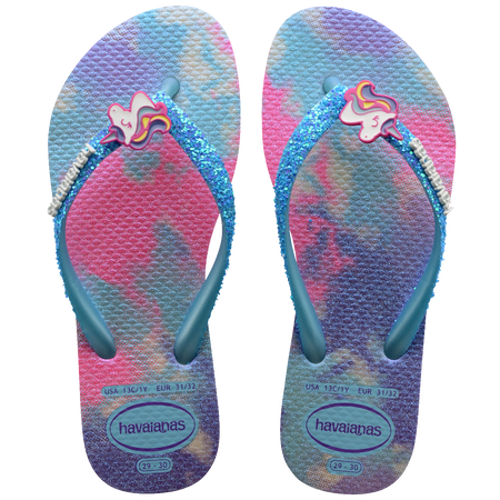 Ojotas Niñas Havaianas Slim Glitter II Brillantina