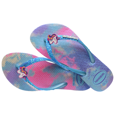 Ojotas Niñas Havaianas Slim Glitter II Brillantina
