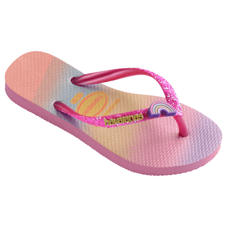 Ojotas Niñas Havaianas Slim Glitter II Brillantina