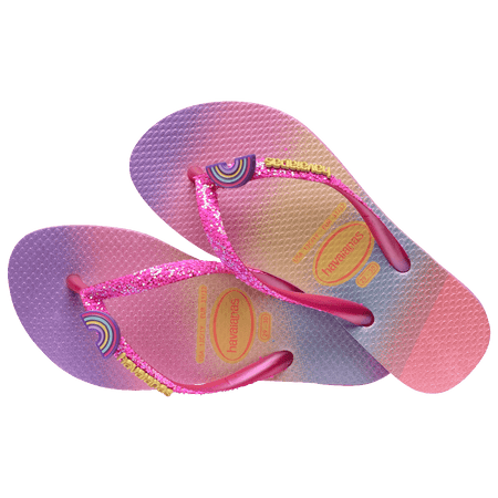 Ojotas Niñas Havaianas Slim Glitter II Brillantina