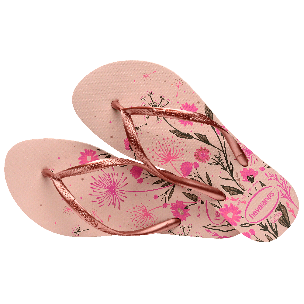 Ojotas Mujer Havaianas Slim Organic Floral