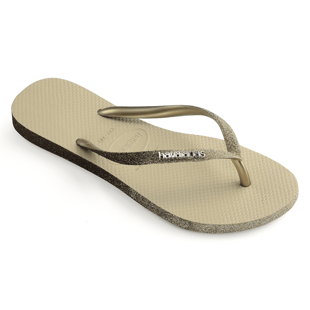 Ojotas Mujer Havaianas Slim Glitter Sparkle Brillantina