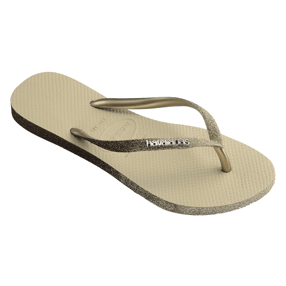 Ojotas Mujer Havaianas Slim Glitter Sparkle Brillantina