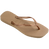 Ojotas Havaianas Slim Square Logo Metallic