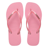 Ojotas Havaianas Slim Square Logo Metallic