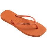 Ojotas Havaianas Slim Square Logo Metallic