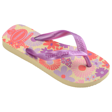 Ojotas Niñas Havaianas Top Flores