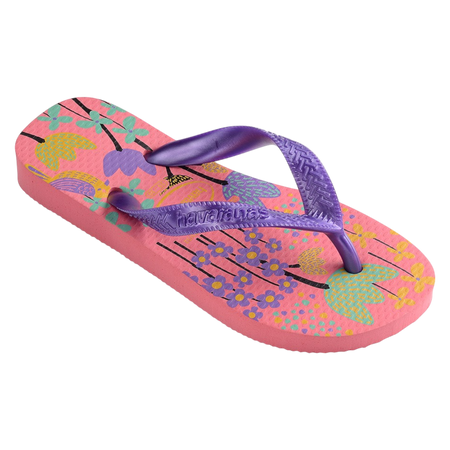Ojotas Niñas Havaianas Top Flores