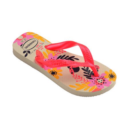 Ojotas Niñas Havaianas Top Flores