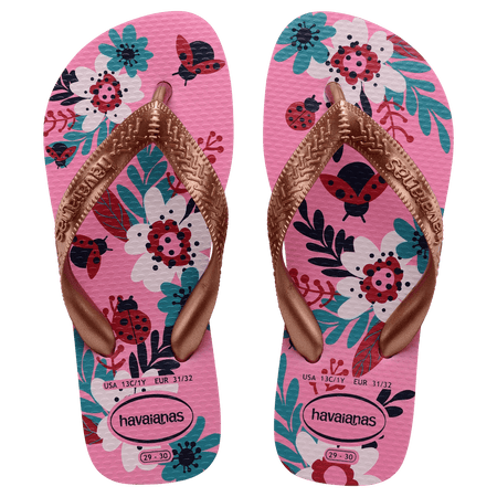 Ojotas Niñas Havaianas Top Flores