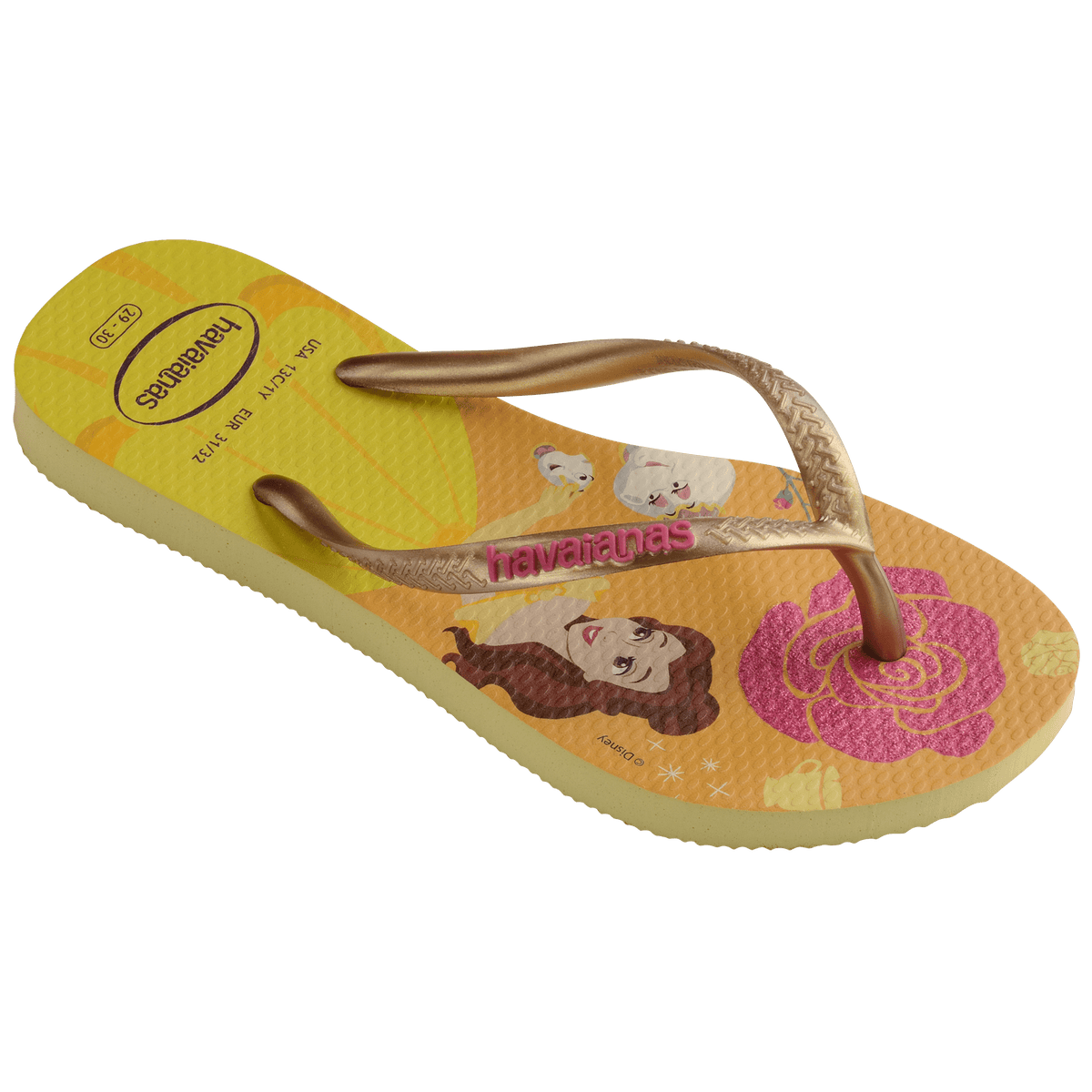 Havaianas Kids Slim Princess a tema Frozen Havaianas Kids Slim Princess a tema Frozen