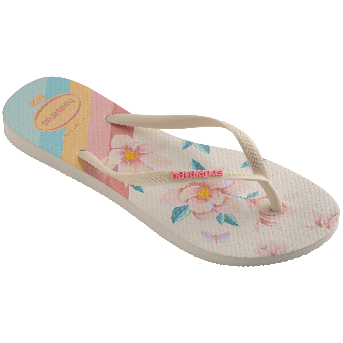 Ojotas Mujer Havaianas Slim Floral