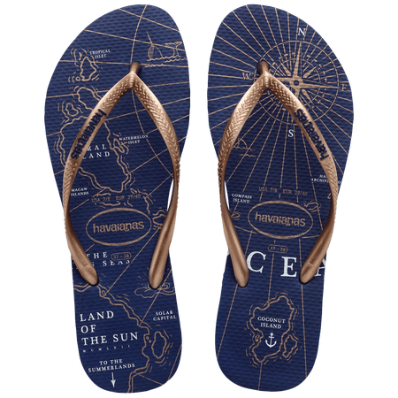 Ojotas Mujer Havaianas Slim Nautical