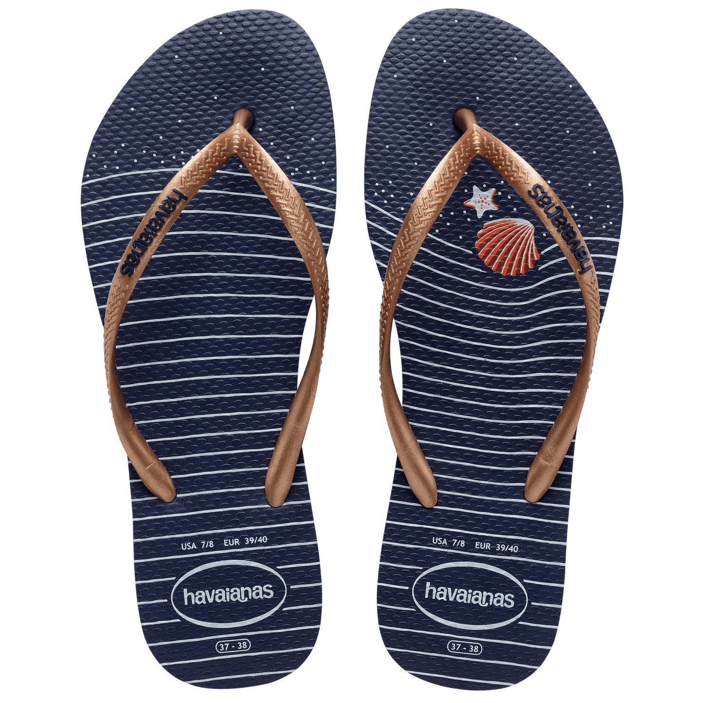Ojotas Mujer Havaianas Slim Nautical