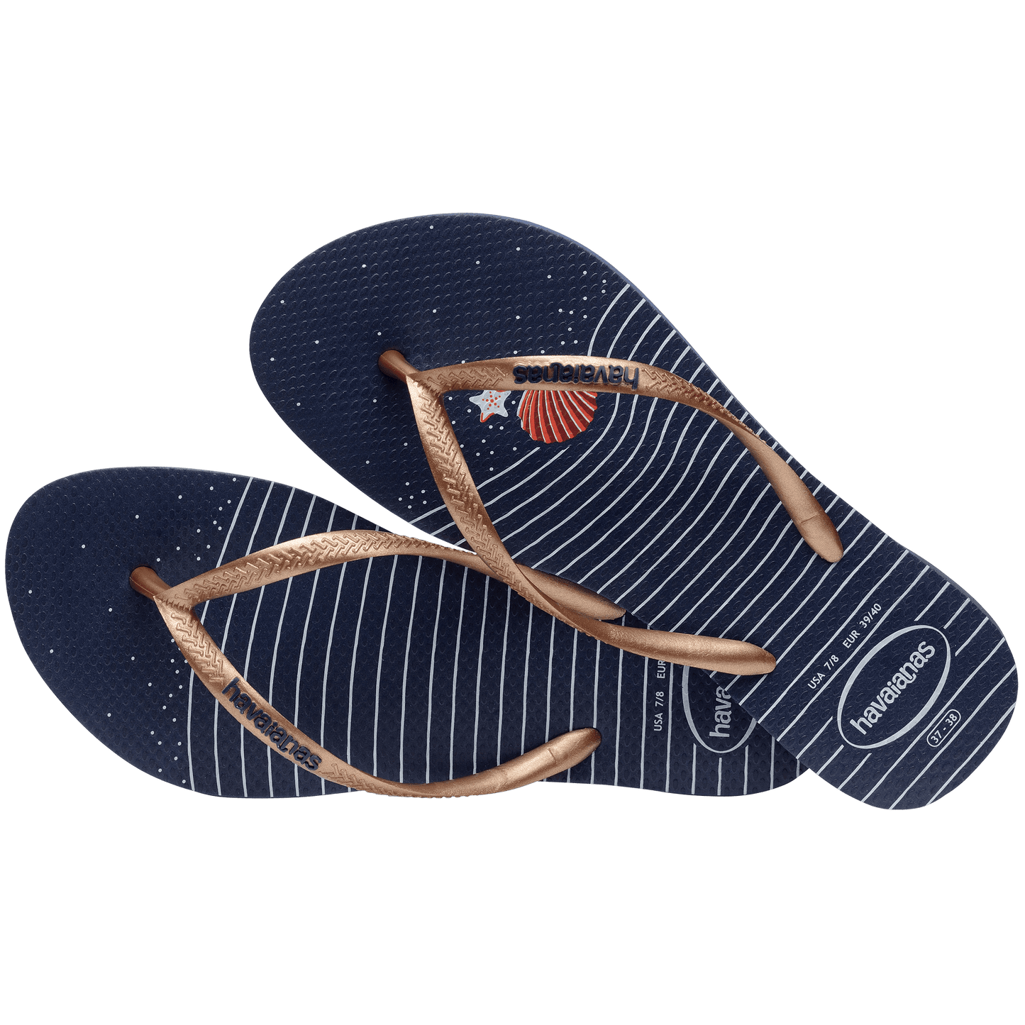 Ojotas Mujer Havaianas Slim Nautical