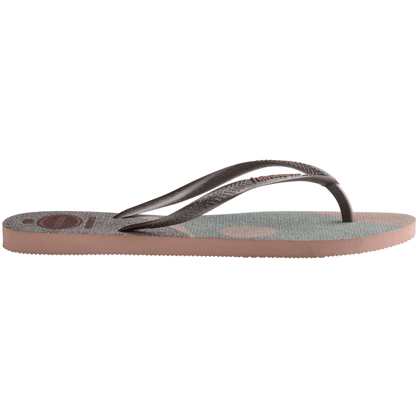 Ojotas Mujer Havaianas Slim Glitter Palette Glow