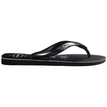 Ojotas Havaianas Top Twin Fin Negro
