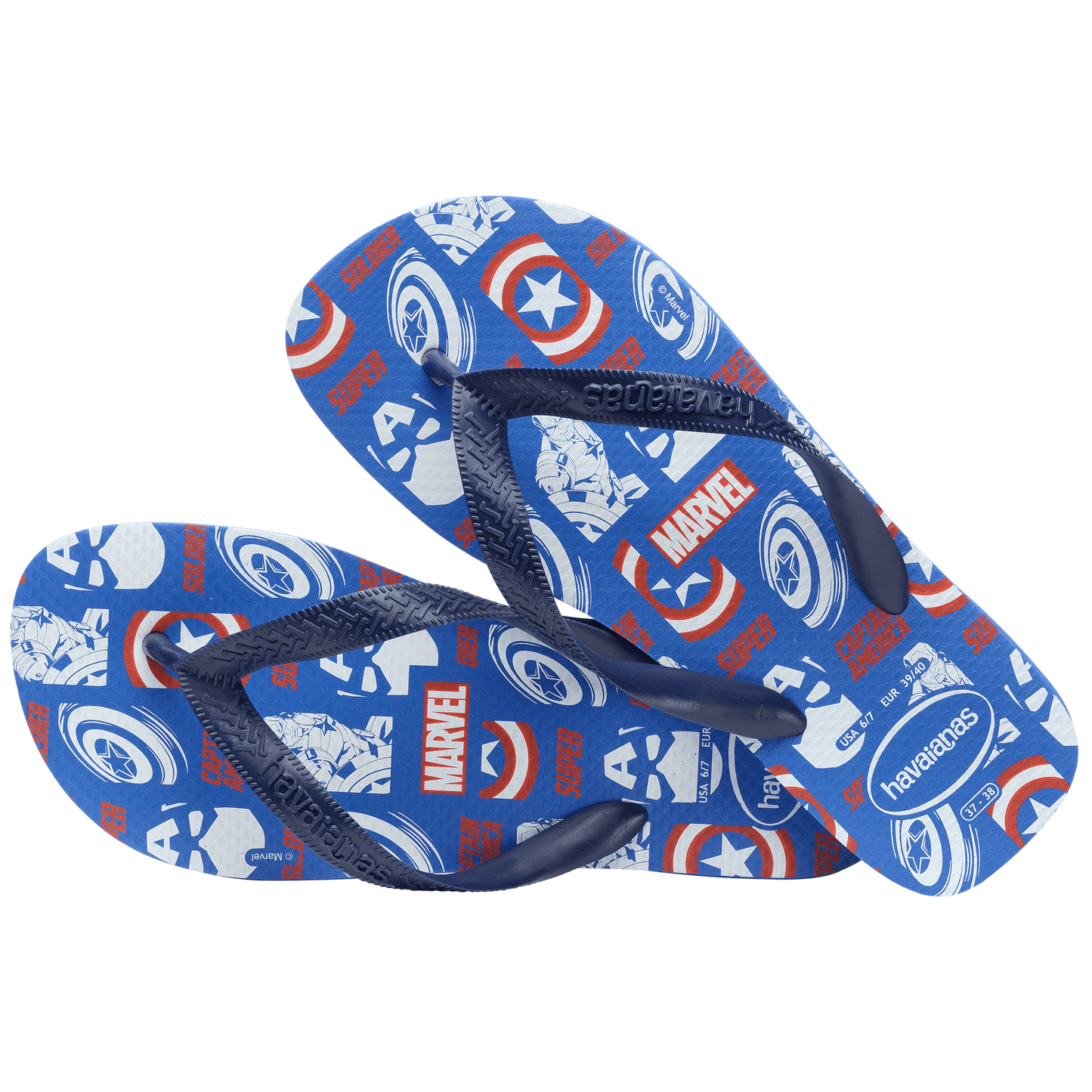 Ojotas Havaianas Top Marvel Logomania