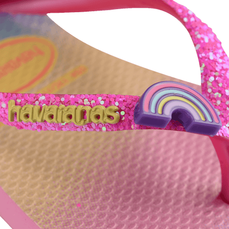 Ojotas Niñas Havaianas Slim Glitter II Brillantina