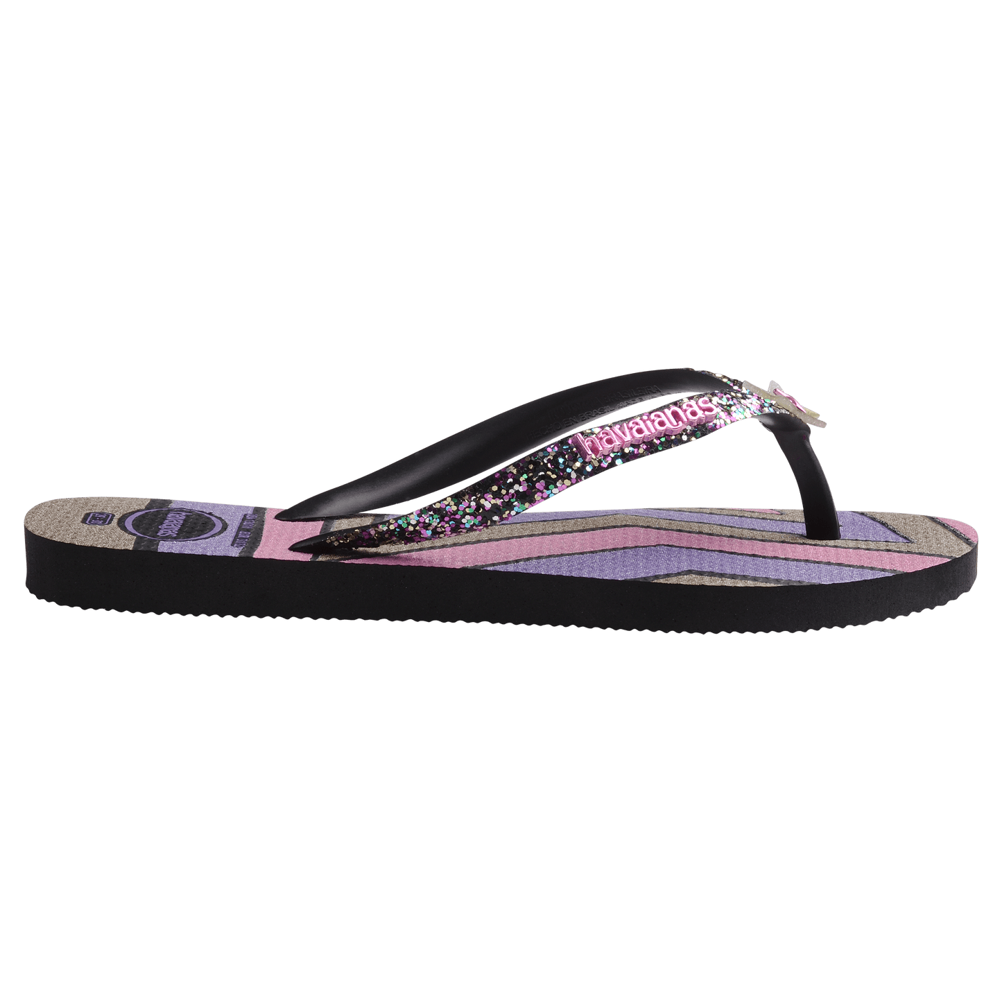 Ojotas Niñas Havaianas Slim Glitter II Brillantina