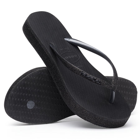 Sandalias Havaianas Plataforma Sparkle Brillantina